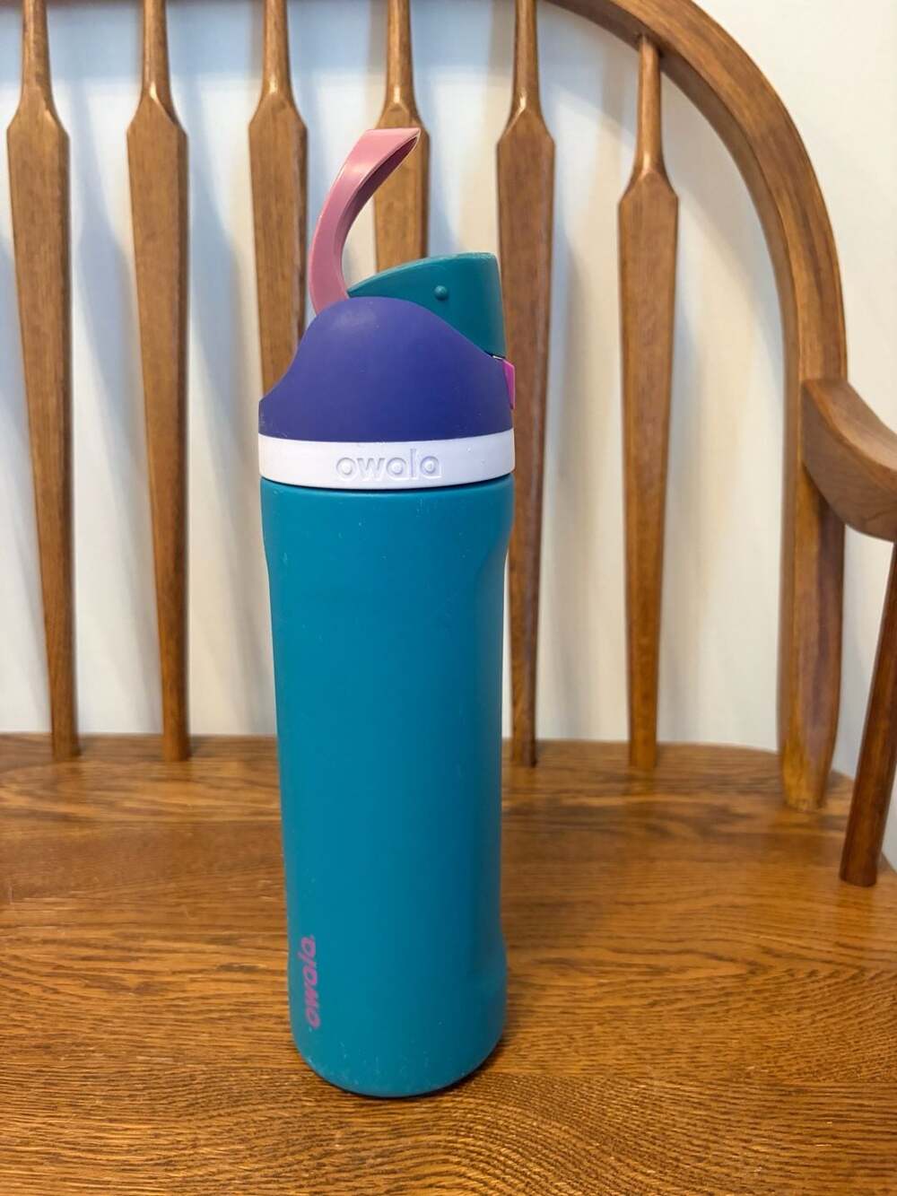 Owala FreeSip 24oz Insulated Stainless Steel Water Bottle Teal Purple